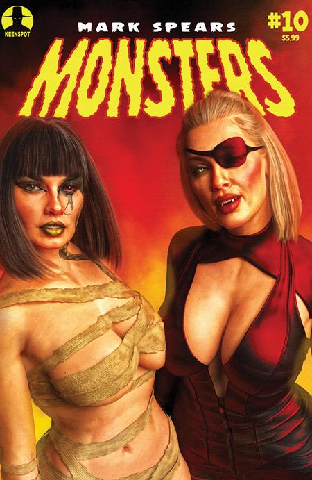Mark Spears Monsters 10 Comic Mark Spears Variant Keenspot Entertainment 2026