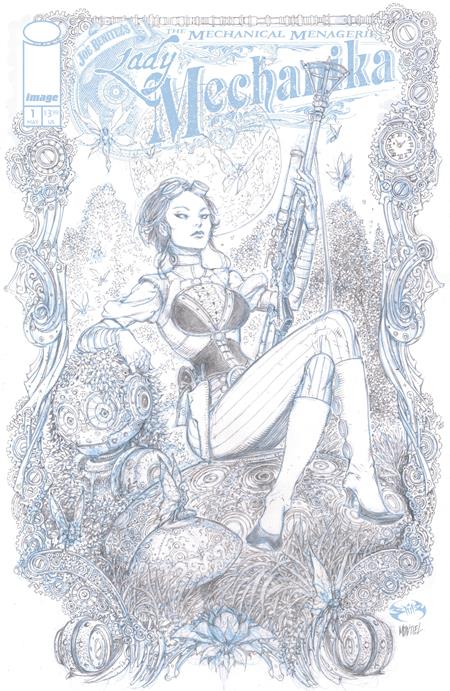 Lady Mechanika: The Mechanical Menagerie (Image Comics) 1 Comic Joe Benitez Incentive B&W Variant (1:10) Image Comics 2026