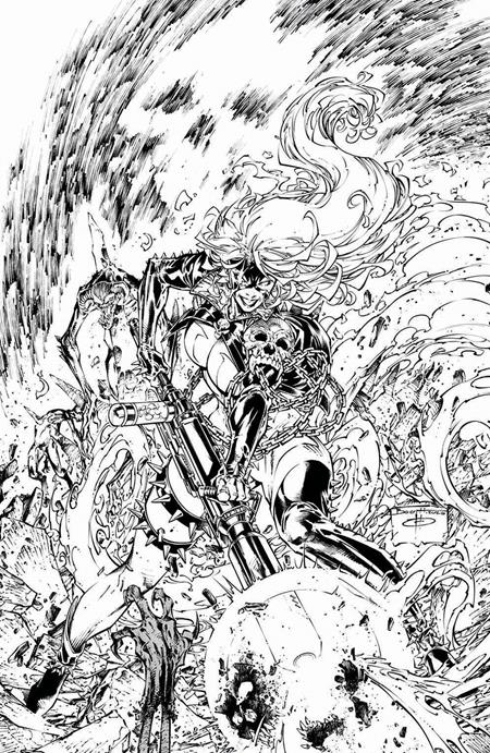 She-Spawn 1 Comic Brett Booth B&W Virgin Variant Image Comics 2026