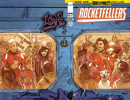 The Rocketfellers 0 Comic Leila Leiz & John Kalisz Wraparound Variant Image Comics 2026