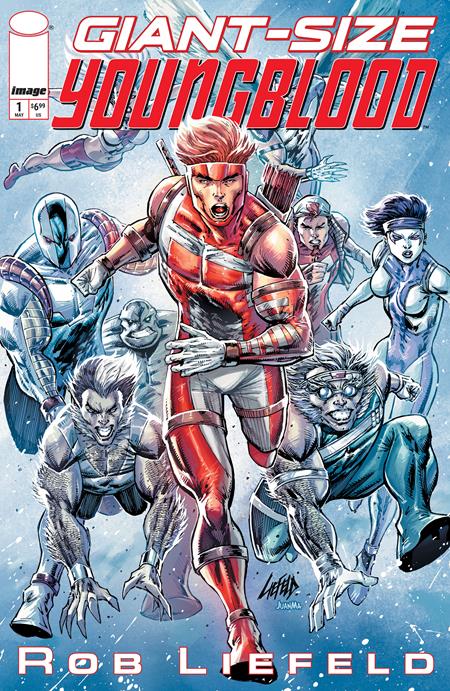 GIANT SIZE YOUNGBLOOD (ONE SHOT) CVR A ROB LIEFELD Image Comics Rob Liefeld Rob Liefeld Rob Liefeld PREORDER