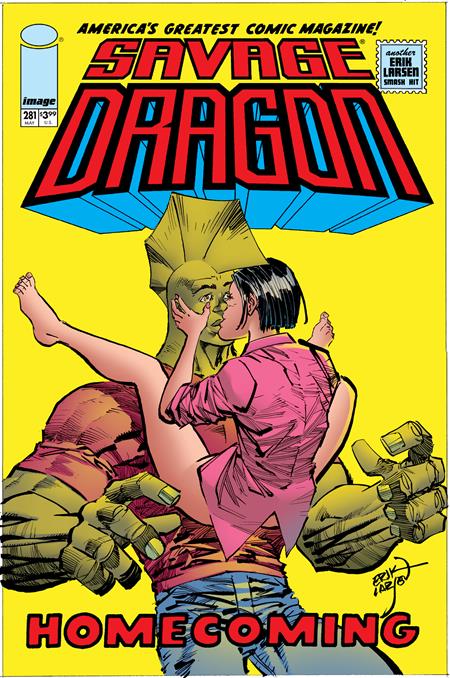 SAVAGE DRAGON #281 CVR A ERIK LARSEN (MR) Image Comics Erik Larsen Erik Larsen Erik Larsen PREORDER