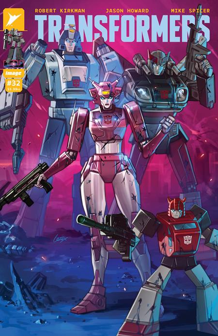 TRANSFORMERS #32 CVR D INC 1:25 LEIRIX LI VAR Image Comics Robert Kirkman Jason Howard, Mike Spicer Leirix Li PREORDER