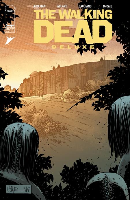 WALKING DEAD DELUXE #136 CVR B CHARLIE ADLARD & MAVE MCCAIG VAR (MR) Image Comics Robert Kirkman Charlie Adlard, Stefano Gaudiano, Dave McCaig Charlie Adlard, Mave McCaig PREORDER