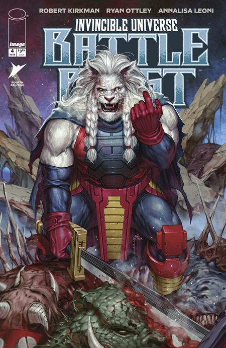 Invincible Universe: Battle Beast 4 Comic 4th Printing InHyuk Lee Image Comics 2026
