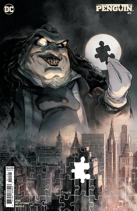 PENGUIN #11 CVR B TIRSO CONS CARD STOCK VAR DC Comics Tom King Rafael De Latorre Tirso Cons PREORDER