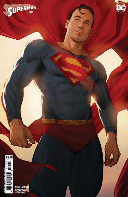 SUPERMAN #15 CVR C JOSHUA SWAY SWABY CARD STOCK VAR (HOUSE OF BRAINIAC)(ABSOLUTE POWER) DC Comics Joshua Williamson Rafa Sandoval Joshua Sway Swaby PREORDER