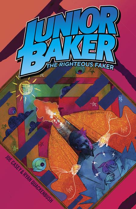 JUNIOR BAKER THE RIGHTEOUS FAKER TP (MR) Image Comics Joe Casey Ryan Quackenbush Ryan Quackenbush, Sonia Harris PREORDER