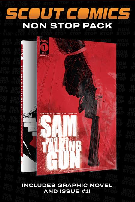 SAM AND HIS TALKING GUN SCOUT LEGACY COLLECTORS PACK #1 AND COMPLETE TP (NON STOP) Scout Comics Drew Ferguson Lee Ferguson Lee Ferguson PREORDER