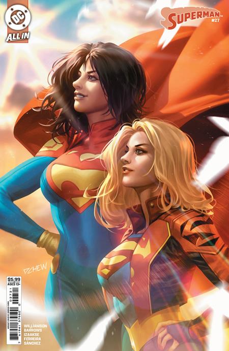 SUPERMAN #27 CVR B DERRICK CHEW CARD STOCK VAR DC Comics Joshua Williamson Eddy Barrows, Eber Ferreira Derrick Chew PREORDER