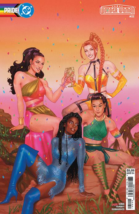 WONDER WOMAN #22 CVR D KEVIN WADA DC PRIDE CARD STOCK VAR DC Comics Tom King Caitlin Yarsky Kevin Wada PREORDER