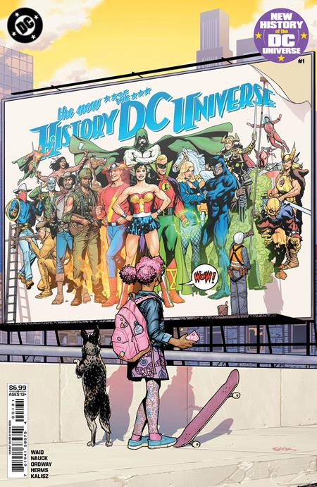 NEW HISTORY OF THE DC UNIVERSE #1 (OF 4) CVR C RYAN SOOK CARD STOCK VAR DC Comics Mark Waid Jerry Ordway, Todd Nauck Ryan Sook PREORDER