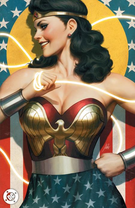 NEW HISTORY OF THE DC UNIVERSE #1 (OF 4) CVR F STANLEY ARTGERM LAU FOIL VAR DC Comics Mark Waid Jerry Ordway, Todd Nauck Stanley Artgerm Lau PREORDER