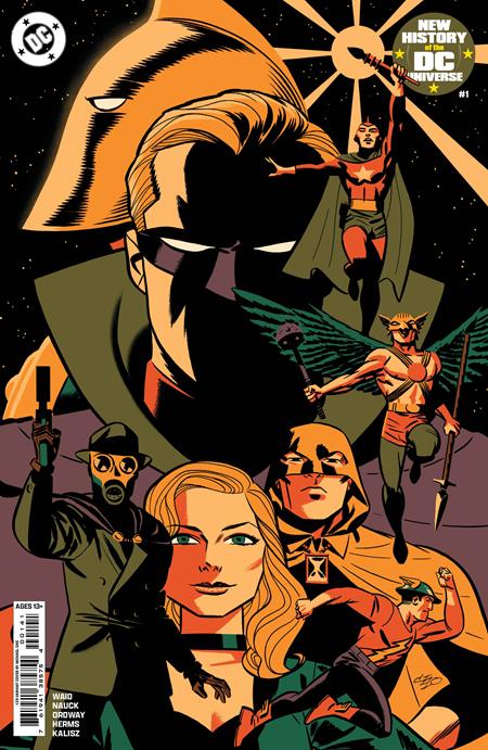 NEW HISTORY OF THE DC UNIVERSE #1 (OF 4) CVR H INC 1:25 MICHAEL CHO CARD STOCK VAR DC Comics Mark Waid Jerry Ordway, Todd Nauck Michael Cho PREORDER