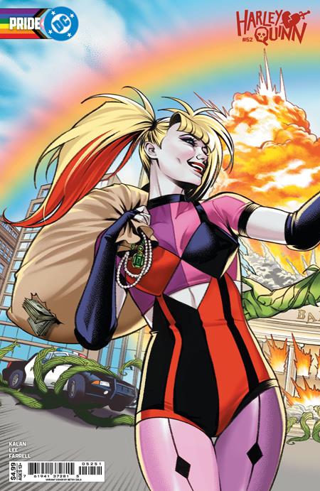 HARLEY QUINN #52 CVR D BETSY COLA DC PRIDE CONNECTING CARD STOCK VAR DC Comics Elliott Kalan Mindy Lee Betsy Cola PREORDER