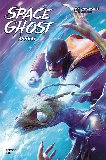 SPACE GHOST ANNUAL #1 (ONE SHOT) CVR C BJORN BARENDS VAR DYNAMITE Entertainment David Pepose Jonathan Lau Bjorn Barends PREORDER