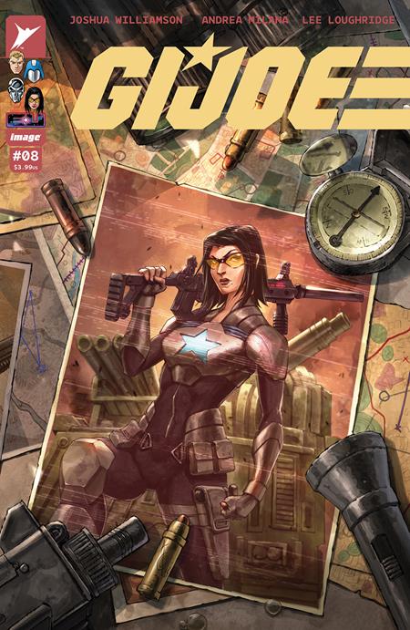 GI JOE #8 CVR C INC 1:10 ALAN QUAH CONNECTING VAR Image Comics Joshua Williamson Andrea Milana, Lee Loughridge Alan Quah PREORDER