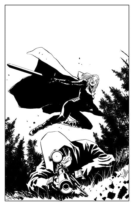 LOST FANTASY #2 CVR C INC 1:15 LUCA CASALANGUIDA B&W VAR Image Comics Curt Pires Luca Casalanguida Luca Casalanguida PREORDER