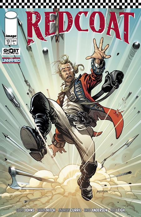 REDCOAT #13 CVR C BRAD ANDERSON VAR Image Comics Geoff Johns Bryan Hitch, Andrew Currie, Brad Anderson Brad Anderson PREORDER