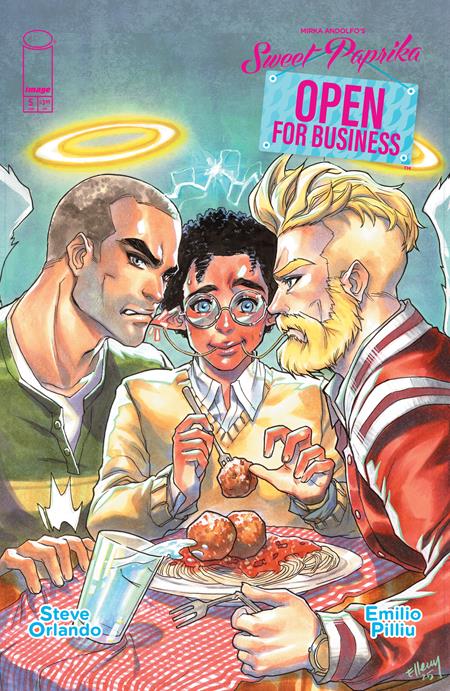 Mirka Andolfo's Sweet Paprika: Open for Business #5 (Cvr F) (2025) Elmer Santos Variant