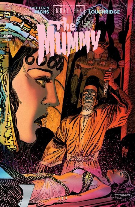 UNIVERSAL MONSTERS THE MUMMY #4 (OF 4) CVR C INC 1:10 GUILLEM MARCH CONNECTING VAR Image Comics Faith Erin Hicks Faith Erin Hicks, Lee Loughridge Guillem March PREORDER
