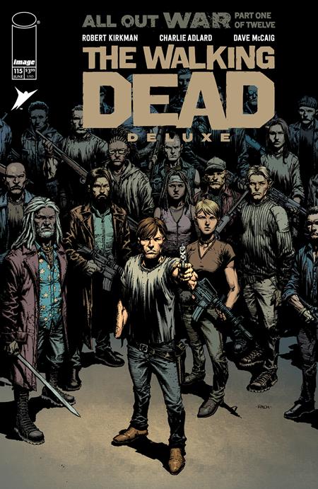 WALKING DEAD DELUXE #115 CVR A DAVID FINCH & DAVE MCCAIG (MR) Image Comics Robert Kirkman Charlie Adlard, Stefano Gaudiano, Dave McCaig David Finch, Dave McCaig PREORDER