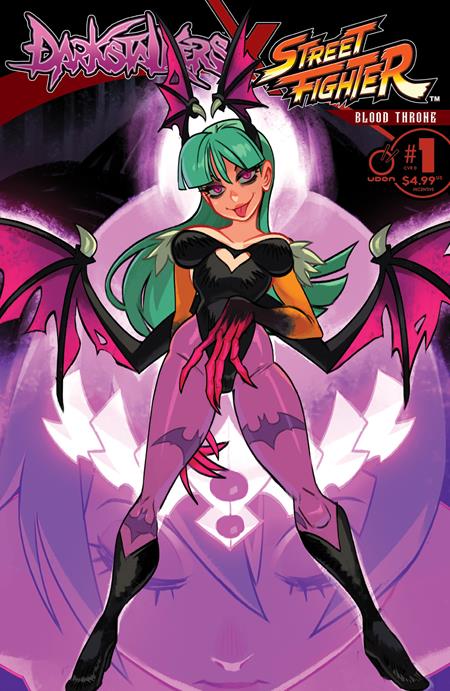 DARKSTALKERS X STREET FIGHTER BLOOD THRONE #1 (ONE SHOT) CVR D INC 1:5 ALEX AHAD VAR  Previously FOC'd on 4/28/2025 UDON Entertainment Tim Seeley Alberto Alburquerque Alex Ahad PREORDER