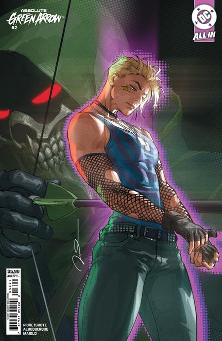 ABSOLUTE GREEN ARROW #2 (OF 6) CVR B GERALD PAREL CARD STOCK VAR DC Comics Pornsak Pichetshote Rafael Albuquerque Gerald Parel PREORDER