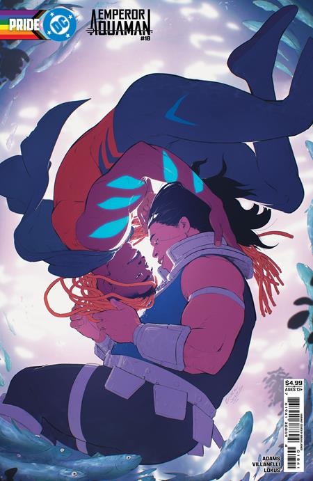 Aquaman, Vol. 9 18 Comic Bruka Jones DC Pride Variant DC Comics 2026