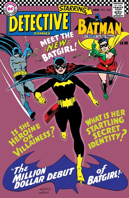 DETECTIVE COMICS #359 FACSIMILE EDITION CVR A CARMINE INFANTINO DC Comics Gardner Fox Carmine Infantino, Murphy Anderson Carmine Infantino PREORDER