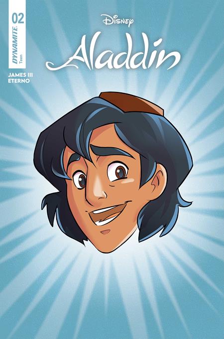ALADDIN #2 CVR D CARTOON HEAD VAR DYNAMITE Entertainment James III Agnese Eterno Cartoon Head PREORDER