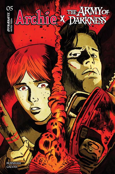 ARCHIE X ARMY OF DARKNESS #5 CVR A FRANCESCO FRANCAVILLA DYNAMITE Entertainment Erik Burnham Bill Galvan Francesco Francavilla PREORDER