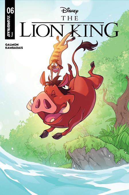 LION KING #6 CVR C EMILIO PILLIU VAR DYNAMITE Entertainment Edwin Galmon George Kambadais Emilio Pilliu PREORDER