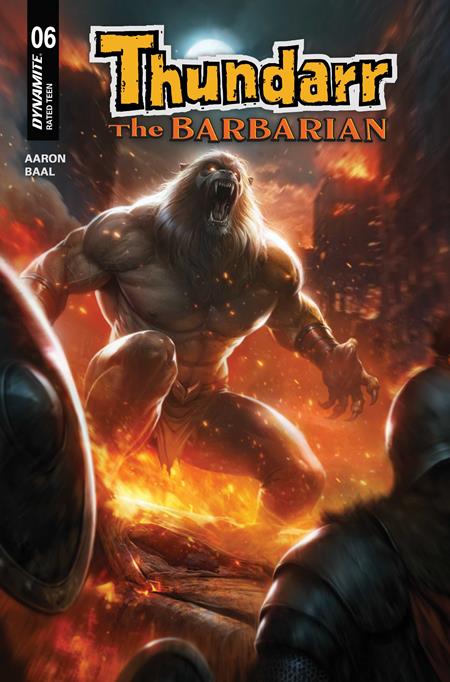 THUNDARR THE BARBARIAN #6 CVR B FRANCESCO MATTINA VAR DYNAMITE Entertainment Jason Aaron Kewber Baal Francesco Mattina PREORDER