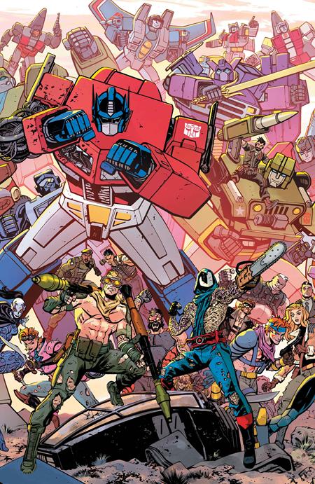GI JOE #23 CVR F TOM REILLY & ADRIANO LUCAS TRANSFORMERS ENERGON UNIVERSE 3RD ANNIVERSARY VAR Image Comics Joshua Williamson Andrea Milana, Lee Loughridge Tom Reilly, Adriano Lucas PREORDER