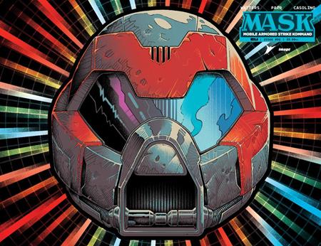 MASK #1 CVR P PYE PARR & LUKE PREECE & ANDRES JUAREZ DIE CUT FOIL MASK VAR Image Comics Dan Watters Pye Parr Pye Parr, Luke Preece, Andres Juarez PREORDER