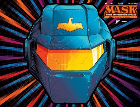 MASK #1 CVR Q PYE PARR & LUKE PREECE & ANDRES JUAREZ DIE CUT FOIL MASK VAR Image Comics Dan Watters Pye Parr Pye Parr, Luke Preece, Andres Juarez PREORDER