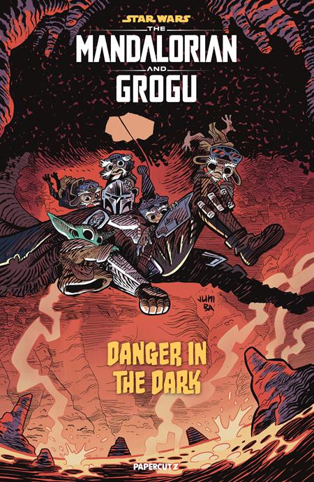 STAR WARS THE MANDALORIAN AND GROGU DANGER IN THE DARK (ONE-SHOT) CVR C JUNI BA VAR Papercutz Delilah S Dawson Arianna Florean, Mario del Pennino, Gaia De Bernardini Juni Ba PREORDER