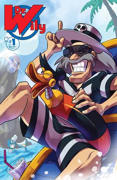 DR WILY #1  (ONE SHOT) CVR D INC 1:5 ANDREW DICKMAN VAR UDON Entertainment Tavis Maiden Ryan Jampole Andrew Dickman PREORDER