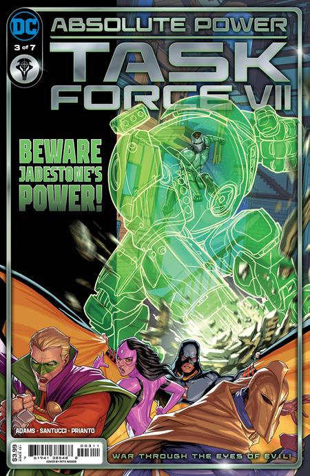 Absolute Power: Task Force VII 3 Comic Pete Woods Regular DC Comics 2024