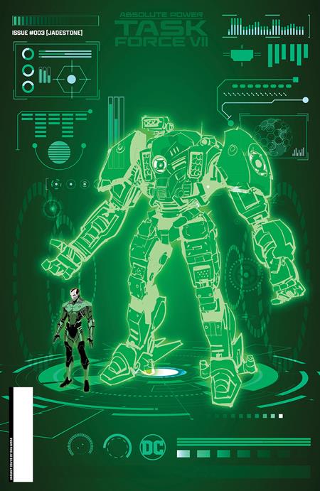ABSOLUTE POWER TASK FORCE VII #3 (OF 7) CVR F DAN MORA FOIL VAR DC Comics Jeremy Adams Travis Mercer Dan Mora PREORDER