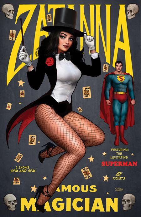 SUPERMAN #16 CVR B NATHAN SZERDY CARD STOCK VAR (ABSOLUTE POWER) DC Comics Joshua Williamson Jamal Campbell Nathan Szerdy PREORDER