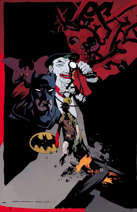 FROM THE DC VAULT DEATH IN THE FAMILY ROBIN LIVES #1 CVR B MIKE MIGNOLA CARD STOCK VAR DC Comics J.M. DeMatteis Rick Leonardi Mike Mignola PREORDER