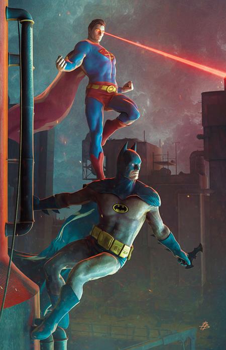 BATMAN SUPERMAN WORLDS FINEST #29 CVR B BJORN BARENDS CARD STOCK VAR DC Comics Mark Waid Dan Mora Bjorn Barends PREORDER