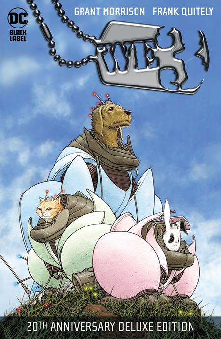 WE3 THE 20TH ANNIVERSARY DELUXE EDITION HC BOOK MARKET FRANK QUITELY COVER (MR) DC Comics Grant Morrison Frank Quitely Frank Quitely PREORDER