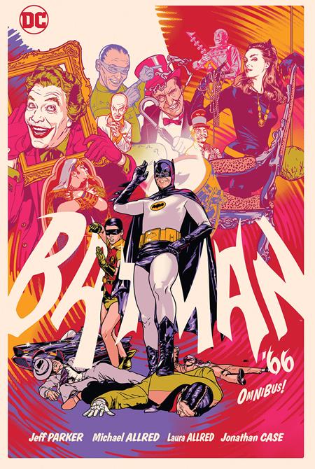 BATMAN 66 OMNIBUS HC (2024 EDITION) DC Comics Jeff Parker, Various Jonathan Case, Michael Allred, Various Martin Ansin PREORDER