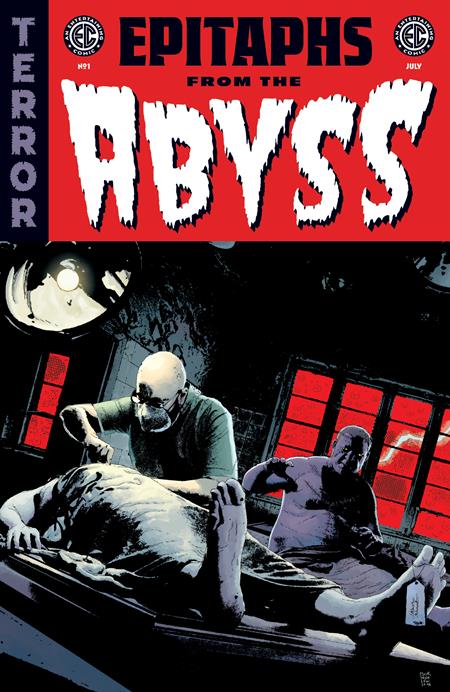 EC EPITAPHS FROM THE ABYSS #1 (OF 4) CVR B ANDREA SORRENTINO VAR Oni Press Brian Azzarello, Chris Condon, J. Holtham, Stephanie Phillips Jorge Fornes, Phil Hester, Peter Krause Andrea Sorrentino PREORDER