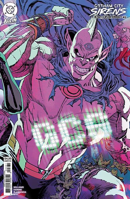 GOTHAM CITY SIRENS UNFIT FOR ORBIT #3 (OF 5) CVR C GUILLEM MARCH CONNECTING CARD STOCK VAR DC Comics Leah Williams Haining Guillem March PREORDER