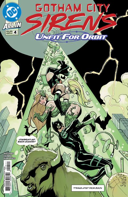 Gotham City Sirens: Unfit for Orbit #4 (Cvr A) (2025) Terry Dodson