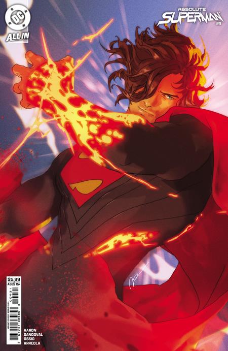 ABSOLUTE SUPERMAN #9 CVR C GERALD PAREL CARD STOCK VAR DC Comics Jason Aaron Rafa Sandoval Gerald Parel PREORDER